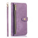 Google Pixel 7 Dream 9-Card Wallet Zipper Bag Leather Phone Case - Purple