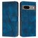Google Pixel 7 Dream Triangle Leather Phone Case with Lanyard - Blue