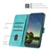 Google Pixel 7 Dream Triangle Leather Phone Case with Lanyard - Green