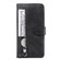 Google Pixel 7 Fashion Calf Texture Zipper Leather Phone Case - Black