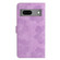 Google Pixel 7 Flower Embossing Pattern Leather Phone Case - Purple Google Pixel 7 Flower Embossing Pattern Leather Phone Case - Purple