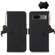 Google Pixel 7 Genuine Leather Magnetic RFID Leather Phone Case - Black