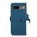 Google Pixel 7 Genuine Leather Magnetic RFID Leather Phone Case - Blue