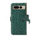 Google Pixel 7 Ostrich Pattern Genuine Leather RFID Phone Case - Green