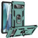Google Pixel 7 Shockproof TPU + PC Phone Case with Holder - Dark Green Google Pixel 7 Shockproof TPU + PC Phone Case with Holder - Dark Green