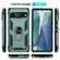 Google Pixel 7 Shockproof TPU + PC Phone Case with Holder - Dark Green Google Pixel 7 Shockproof TPU + PC Phone Case with Holder - Dark Green