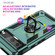 Google Pixel 7 Shockproof TPU + PC Phone Case with Holder - Dark Green Google Pixel 7 Shockproof TPU + PC Phone Case with Holder - Dark Green