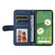 Google Pixel  7 Skin Feel Life Tree Metal Button Leather Phone Case - Blue
