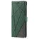 Google Pixel 7 Skin Feel Splicing Leather Phone Case - Green