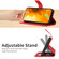 Google Pixel 7 Skin Feel Sun Flower Pattern Flip Leather Phone Case with Lanyard - Red