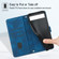 Google Pixel 7 Skin-feel Embossed Leather Phone Case - Blue