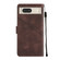 Google Pixel 7 Skin-feel Embossed Leather Phone Case - Brown