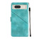 Google Pixel 7 Skin-feel Embossed Leather Phone Case - Green