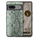 Google Pixel 7 Snakeskin Leather Phone Case - Green