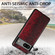 Google Pixel 7 Snakeskin Leather Phone Case - Red