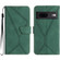 Google Pixel 7 Stitching Embossed Leather Phone Case - Green