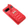 Google Pixel 7 Vertical Card Bag Ring Holder Phone Case with Dual Lanyard - Red