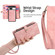 Google Pixel 7 Zipper Wallet Detachable MagSafe Leather Phone Case - Pink