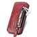 Google Pixel 7 Zipper Wallet Vertical Flip Leather Phone Case - Red