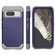 Google Pixel 8 3 in 1 Shockproof PC + Silicone Phone Case - Navy Blue+Grey