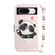 Google Pixel 8 3D Colored Horizontal Flip Leather Phone Case - Heart Panda