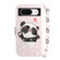 Google Pixel 8 3D Colored Horizontal Flip Leather Phone Case - Heart Panda Google Pixel 8 3D Colored Horizontal Flip Leather Phone Case - Heart Panda