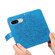Google Pixel 8 7-petal Flowers Embossing Leather Phone Case - Blue
