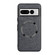 Google Pixel 8 CD Magnetic Ring Magsafe Cross Texture Phone Case - Black