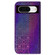 Google Pixel 8 Colorful Magnetic Buckle Leather Phone Case - Purple