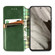 Google Pixel 8 Cubic Grid Pressed Magnetic Leather Phone Case - Green