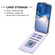 Google Pixel 8 Diamond Lattice Vertical Flip Leather Phone Case - Purple