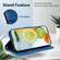Google Pixel 8 Double 8-shaped Embossed Leather Phone Case - Blue
