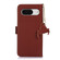 Google Pixel 8 Genuine Leather Magnetic RFID Leather Phone Case - Coffee