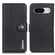 Google Pixel 8 KHAZNEH Cowhide Texture Horizontal Flip Leather Phone Case - Black
