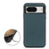 Google Pixel 8 Lambskin Texture Genuine Leather Phone Case - Green