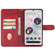 Google Pixel 8 Leather Phone Case - Red