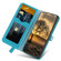 Google Pixel 8 Life Tree Embossing Pattern Flip Leather Phone Case - Blue Google Pixel 8 Life Tree Embossing Pattern Flip Leather Phone Case - Blue