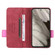 Google Pixel 8 Magnetic Clasp Leather Phone Case - Red
