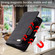 Google Pixel 8 Magnetic Clasp Leather Phone Case - Red