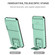 Google Pixel 8 Stereoscopic Holder Sliding Camshield Phone Case - Light Green Google Pixel 8 Stereoscopic Holder Sliding Camshield Phone Case - Light Green