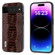 Google Pixel 8 Pro ABEEL Genuine Leather Weilai Series Phone Case - Coffee