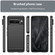 Google Pixel 8 Pro Carbon Fiber Brushed Texture TPU Case - Black Google Pixel 8 Pro Carbon Fiber Brushed Texture TPU Case - Black