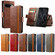 Google Pixel 8 Pro CaseNeo Splicing Dual Magnetic Buckle Leather Phone Case - Dark Brown