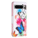 Google Pixel 8 Pro Colored Drawing Pattern Leather Phone Case - Butterflies