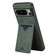 Google Pixel 8 Pro Denior PU Back Cover Card Slot Holder Phone Case - Green