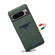 Google Pixel 8 Pro Denior PU Back Cover Card Slot Holder Phone Case - Green