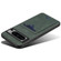 Google Pixel 8 Pro Denior PU Back Cover Card Slot Holder Phone Case - Green