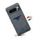Google Pixel 8 Pro Denior PU Back Cover Card Slot Holder Phone Case - Grey