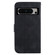 Google Pixel 8 Pro Double 8-shaped Embossed Leather Phone Case - Black