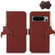 Google Pixel 8 Pro Genuine Leather Magnetic RFID Leather Phone Case - Coffee
